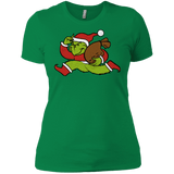 T-Shirts Kelly Green / X-Small Monopoly Grinch Women's Premium T-Shirt