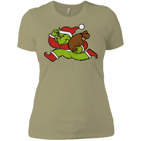 T-Shirts Light Olive / X-Small Monopoly Grinch Women's Premium T-Shirt