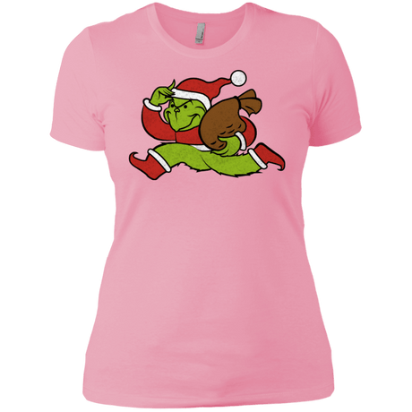 T-Shirts Light Pink / X-Small Monopoly Grinch Women's Premium T-Shirt