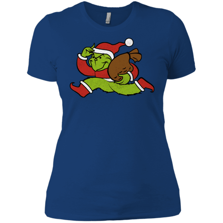T-Shirts Royal / X-Small Monopoly Grinch Women's Premium T-Shirt