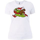 T-Shirts White / X-Small Monopoly Grinch Women's Premium T-Shirt