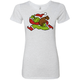 T-Shirts Heather White / S Monopoly Grinch Women's Triblend T-Shirt
