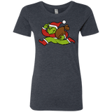T-Shirts Vintage Navy / S Monopoly Grinch Women's Triblend T-Shirt