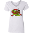 T-Shirts White / S Monopoly Grinch Women's V-Neck T-Shirt