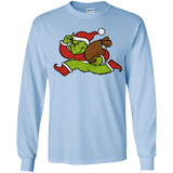 T-Shirts Light Blue / YS Monopoly Grinch Youth Long Sleeve T-Shirt