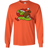 T-Shirts Orange / YS Monopoly Grinch Youth Long Sleeve T-Shirt