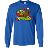 T-Shirts Royal / YS Monopoly Grinch Youth Long Sleeve T-Shirt