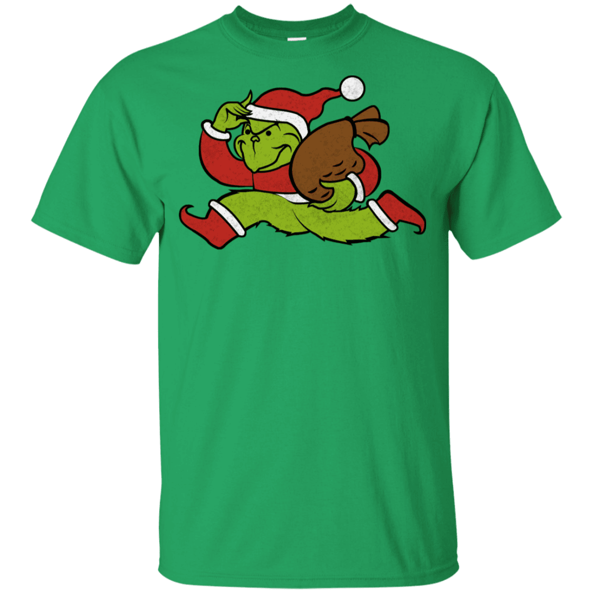 T-Shirts Irish Green / YXS Monopoly Grinch Youth T-Shirt