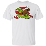 T-Shirts White / YXS Monopoly Grinch Youth T-Shirt