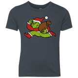 T-Shirts Vintage Navy / YXS Monopoly Grinch Youth Triblend T-Shirt