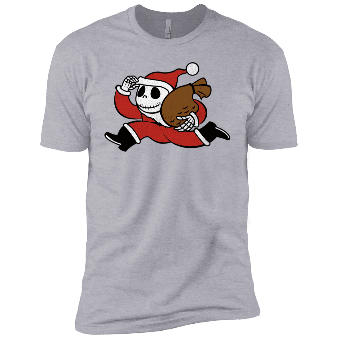 T-Shirts Heather Grey / YXS Monopoly Skellington Boys Premium T-Shirt