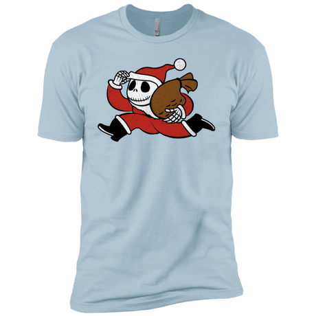 T-Shirts Light Blue / YXS Monopoly Skellington Boys Premium T-Shirt