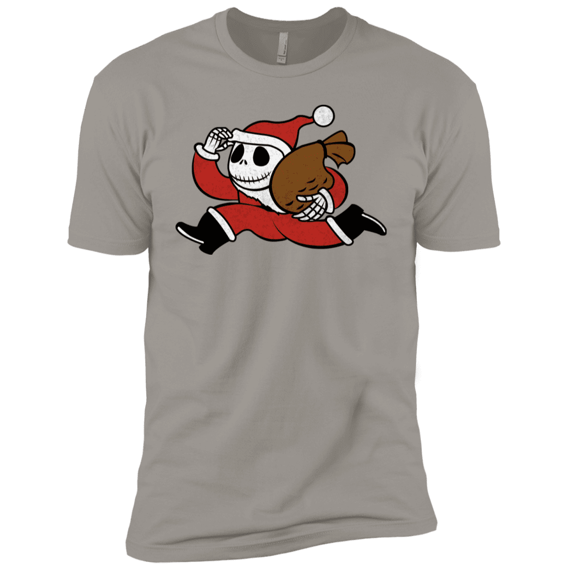 T-Shirts Light Grey / YXS Monopoly Skellington Boys Premium T-Shirt