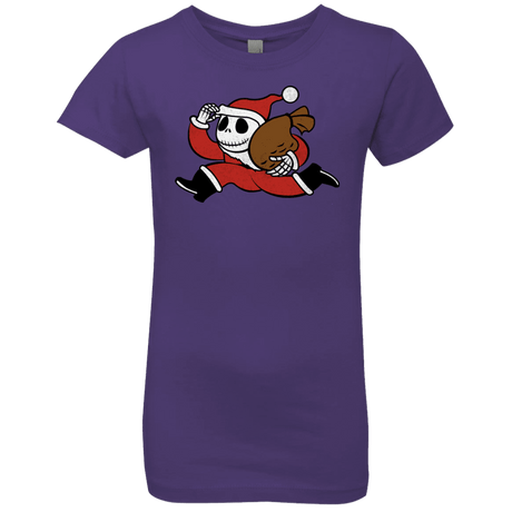 T-Shirts Purple Rush / YXS Monopoly Skellington Girls Premium T-Shirt