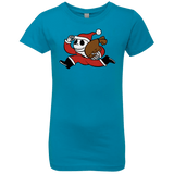 T-Shirts Turquoise / YXS Monopoly Skellington Girls Premium T-Shirt