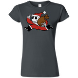 T-Shirts Charcoal / S Monopoly Skellington Junior Slimmer-Fit T-Shirt