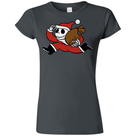 T-Shirts Charcoal / S Monopoly Skellington Junior Slimmer-Fit T-Shirt