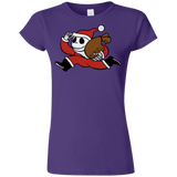 T-Shirts Purple / S Monopoly Skellington Junior Slimmer-Fit T-Shirt