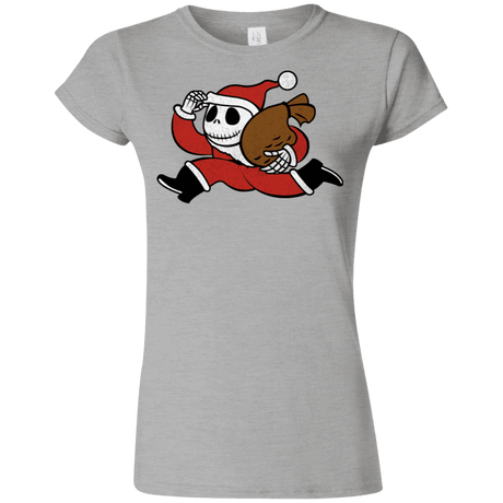 T-Shirts Sport Grey / S Monopoly Skellington Junior Slimmer-Fit T-Shirt