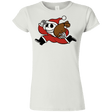 T-Shirts White / S Monopoly Skellington Junior Slimmer-Fit T-Shirt