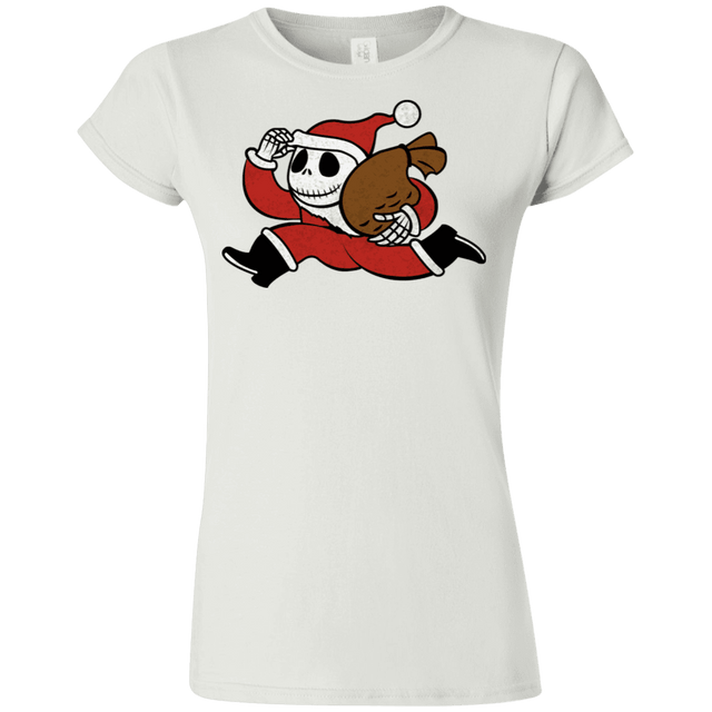 T-Shirts White / S Monopoly Skellington Junior Slimmer-Fit T-Shirt