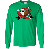 T-Shirts Irish Green / S Monopoly Skellington Men's Long Sleeve T-Shirt