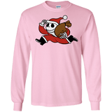 T-Shirts Light Pink / S Monopoly Skellington Men's Long Sleeve T-Shirt