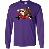 T-Shirts Purple / S Monopoly Skellington Men's Long Sleeve T-Shirt