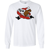 T-Shirts White / S Monopoly Skellington Men's Long Sleeve T-Shirt