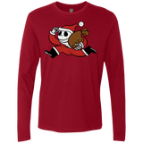 T-Shirts Cardinal / S Monopoly Skellington Men's Premium Long Sleeve