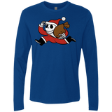 T-Shirts Royal / S Monopoly Skellington Men's Premium Long Sleeve