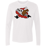T-Shirts White / S Monopoly Skellington Men's Premium Long Sleeve