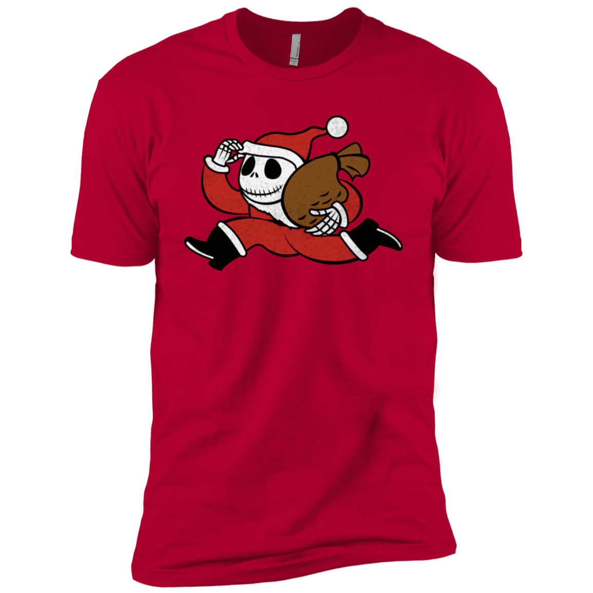 T-Shirts Red / X-Small Monopoly Skellington Men's Premium T-Shirt