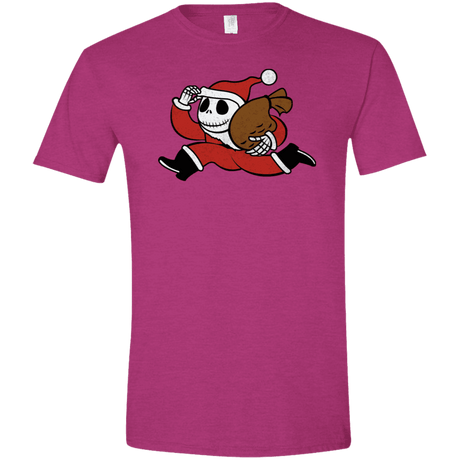 T-Shirts Antique Heliconia / S Monopoly Skellington Men's Semi-Fitted Softstyle