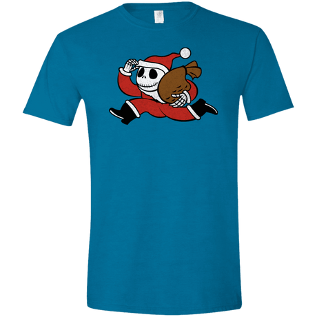 T-Shirts Antique Sapphire / S Monopoly Skellington Men's Semi-Fitted Softstyle