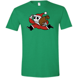 T-Shirts Heather Irish Green / S Monopoly Skellington Men's Semi-Fitted Softstyle