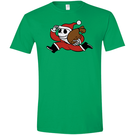 T-Shirts Irish Green / S Monopoly Skellington Men's Semi-Fitted Softstyle