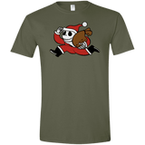 T-Shirts Military Green / S Monopoly Skellington Men's Semi-Fitted Softstyle