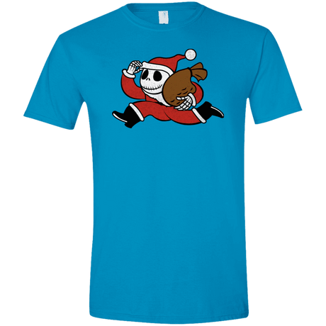 T-Shirts Sapphire / S Monopoly Skellington Men's Semi-Fitted Softstyle