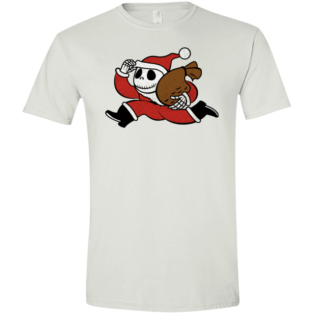 T-Shirts White / X-Small Monopoly Skellington Men's Semi-Fitted Softstyle