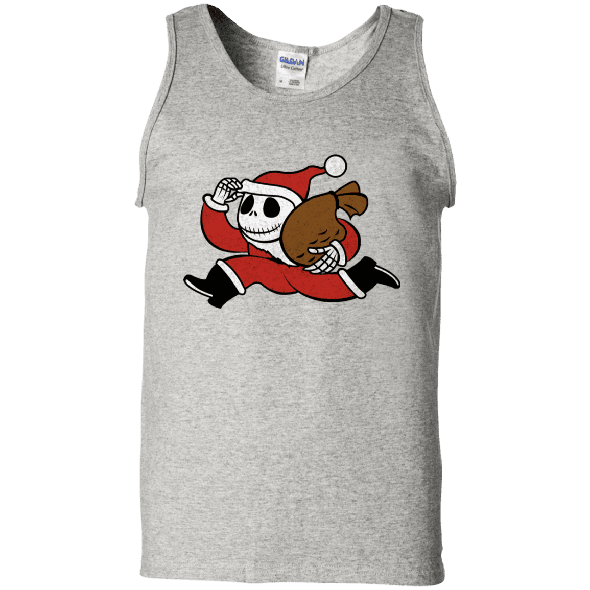 T-Shirts Ash / S Monopoly Skellington Men's Tank Top