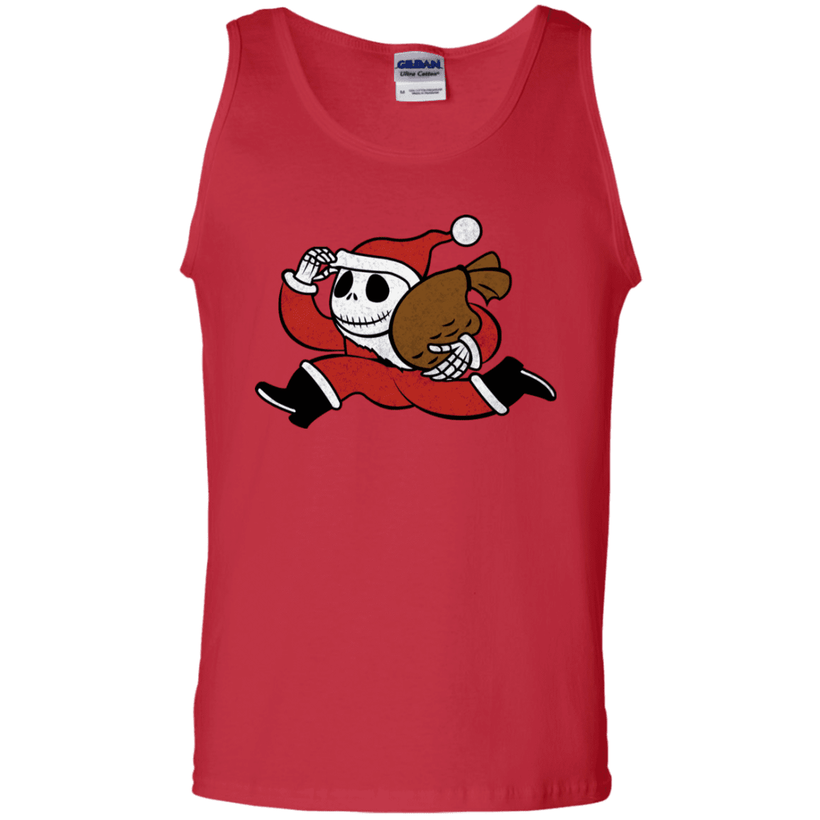 T-Shirts Red / S Monopoly Skellington Men's Tank Top