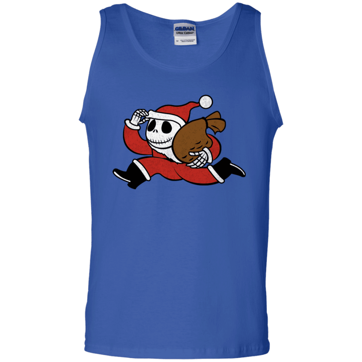 T-Shirts Royal / S Monopoly Skellington Men's Tank Top
