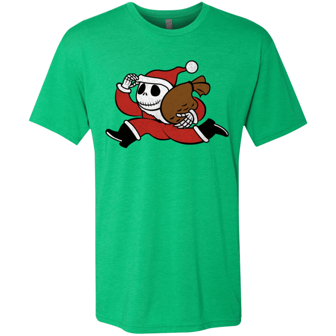 T-Shirts Envy / S Monopoly Skellington Men's Triblend T-Shirt