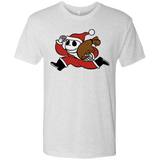 T-Shirts Heather White / S Monopoly Skellington Men's Triblend T-Shirt