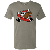 T-Shirts Venetian Grey / S Monopoly Skellington Men's Triblend T-Shirt
