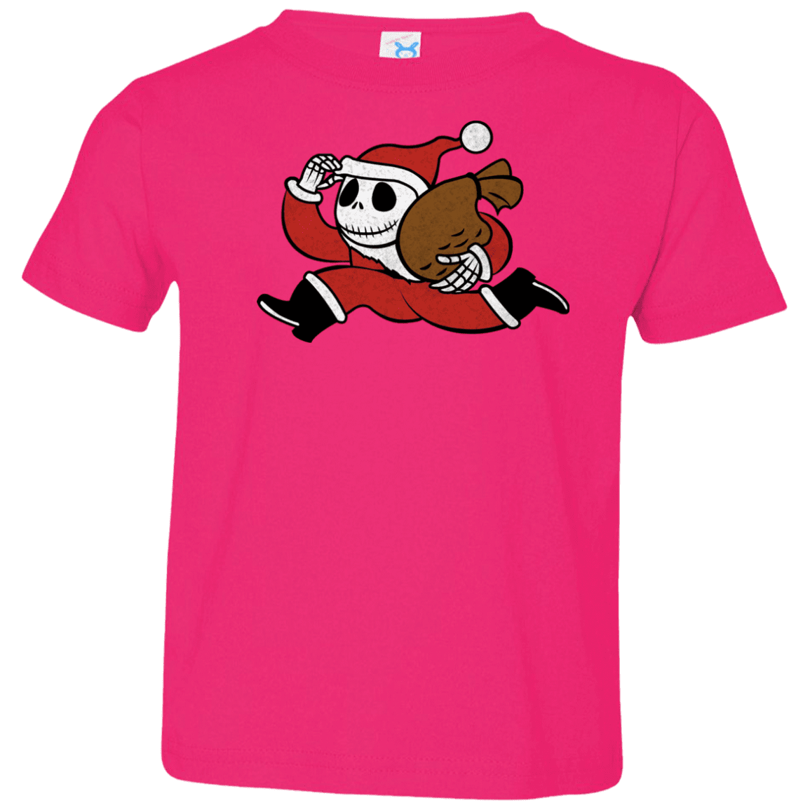 T-Shirts Hot Pink / 2T Monopoly Skellington Toddler Premium T-Shirt