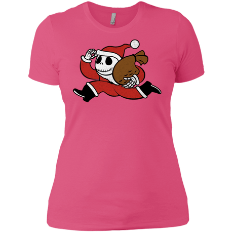 T-Shirts Hot Pink / X-Small Monopoly Skellington Women's Premium T-Shirt