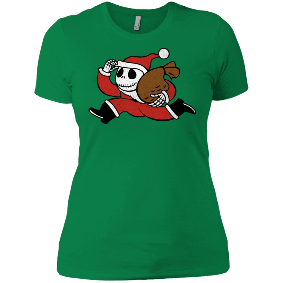 T-Shirts Kelly Green / X-Small Monopoly Skellington Women's Premium T-Shirt