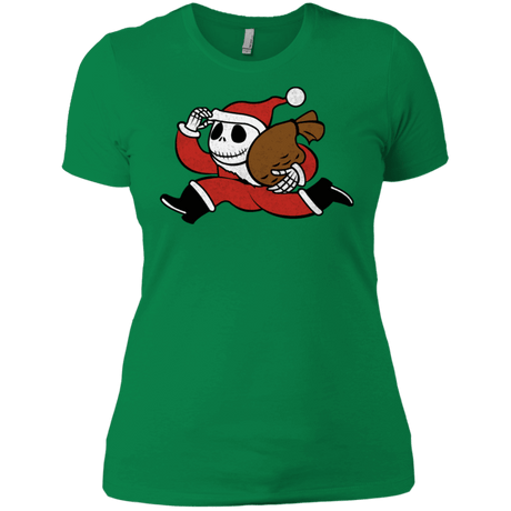 T-Shirts Kelly Green / X-Small Monopoly Skellington Women's Premium T-Shirt